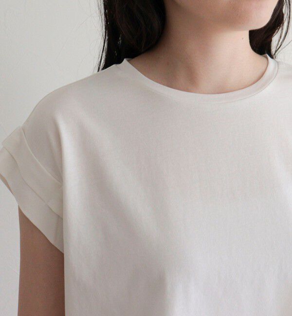 fredy emue「シルケットフレンチタックTシャツ」|Tシャツ・カットソー|