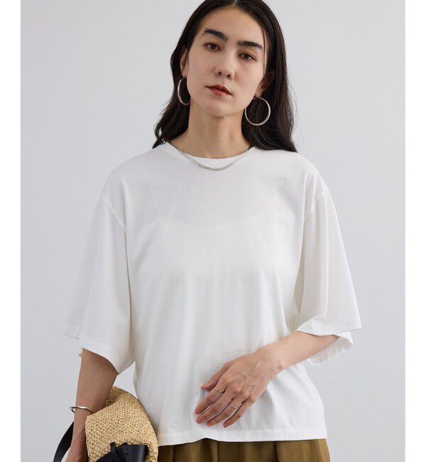 SALON adam et rope'「プリマベールハーフスリーブTシャツ / UVケア」|Tシャツ・カットソー|