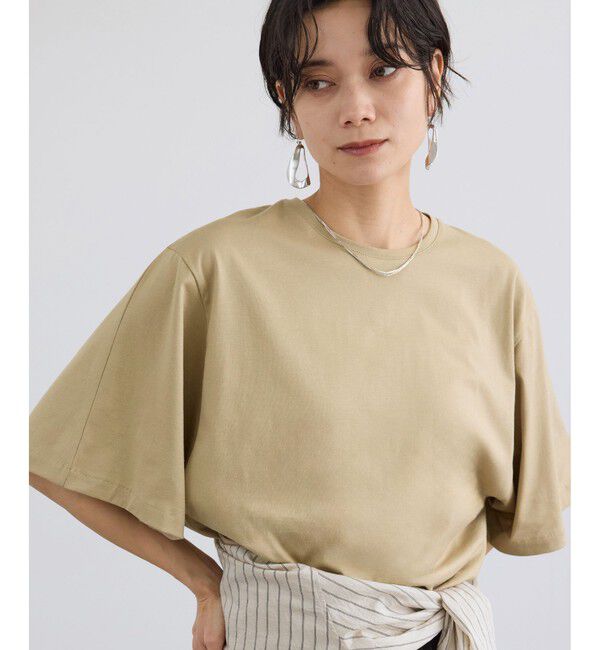 SALON adam et rope'「プリマベールハーフスリーブTシャツ / UVケア」|Tシャツ・カットソー|