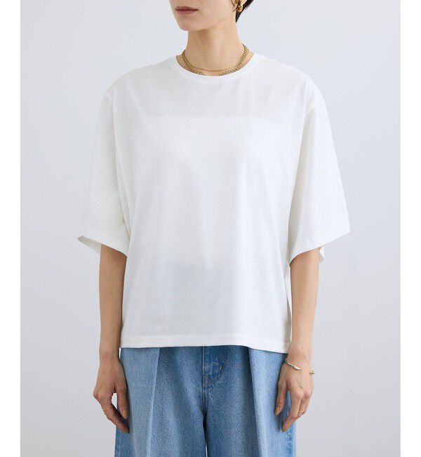 SALON adam et rope'「プリマベールハーフスリーブTシャツ / UVケア」|Tシャツ・カットソー|