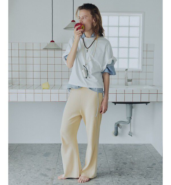 SALON adam et rope'「プリマベールハーフスリーブTシャツ / UVケア」|Tシャツ・カットソー|