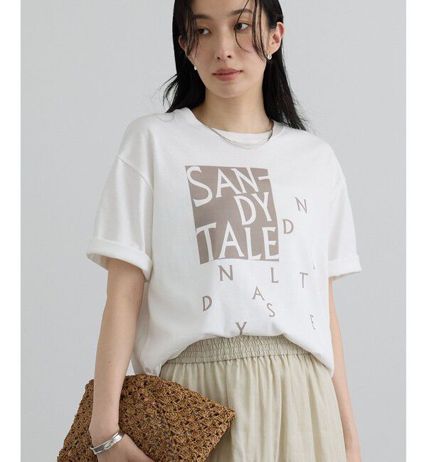 SALON adam et rope'「Sandy TaleグラフィックロゴT」|Tシャツ・カットソー|