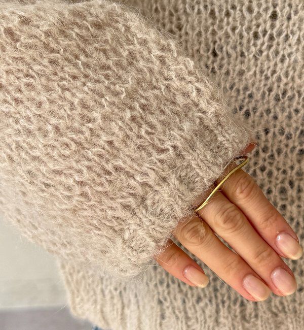  「アルパカジャンボタムプルオーバー」|ニット・セーター|