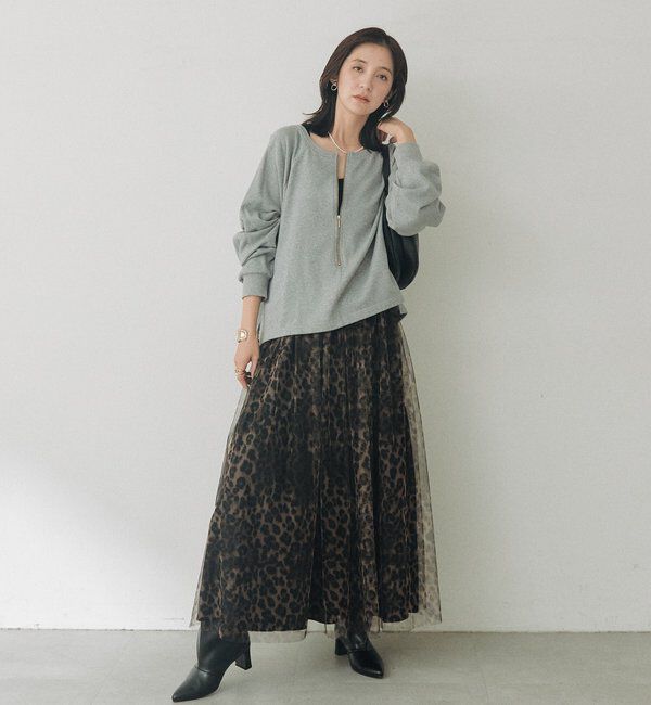  「【4色展開】ハーフZIPスウェット」|Tシャツ・カットソー|