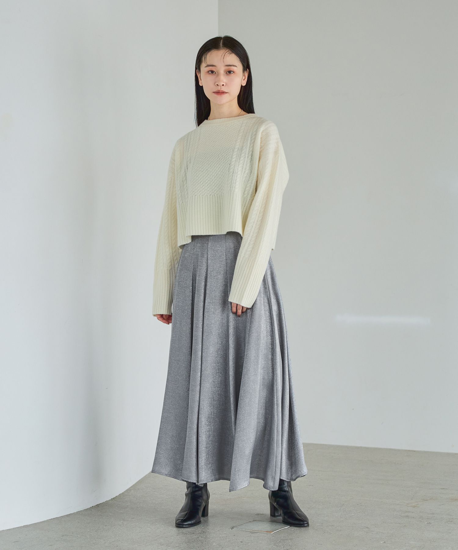 A part by 「【OUTLET】ケーブルニットプルオーバー」|ニット・セーター|