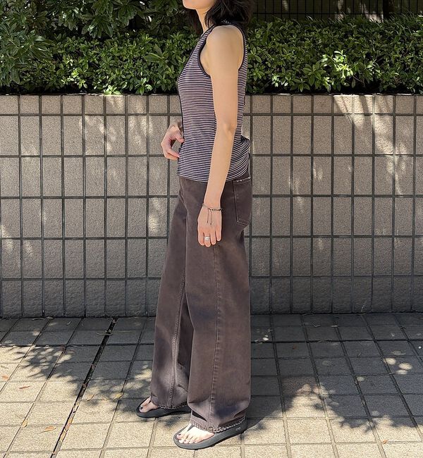 Rouge vif「【Robert P.Miller/ロバートピーミラー】Prib Slit Tan」|キャミソール|