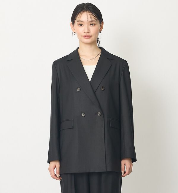 abahouse mavie「ライトメランジダブルジャケット」|その他|