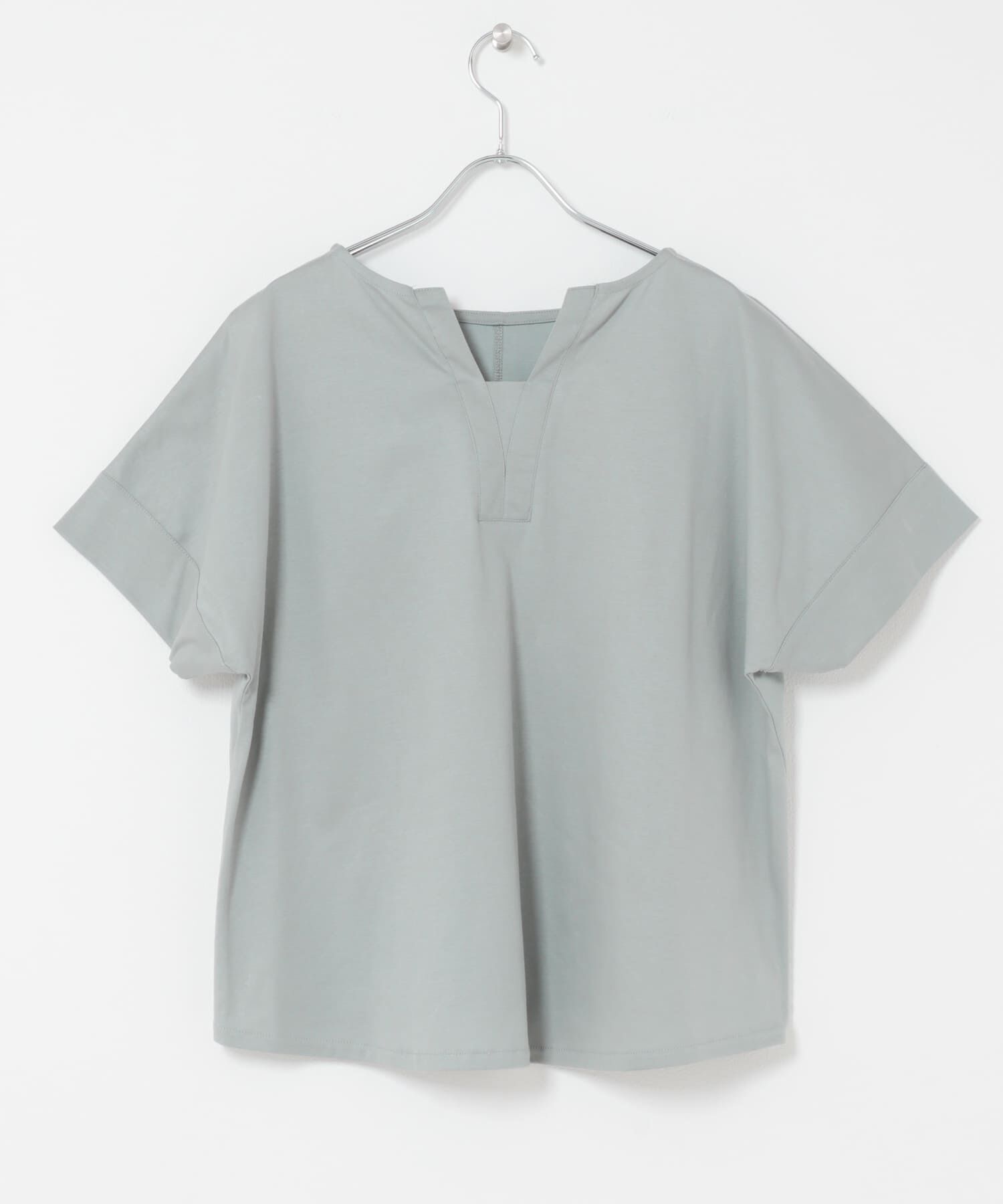 URBAN RESEARCH DOORS「『UR TECH』サマシェアバックポイントプルオーバー」|Tシャツ・カットソー|