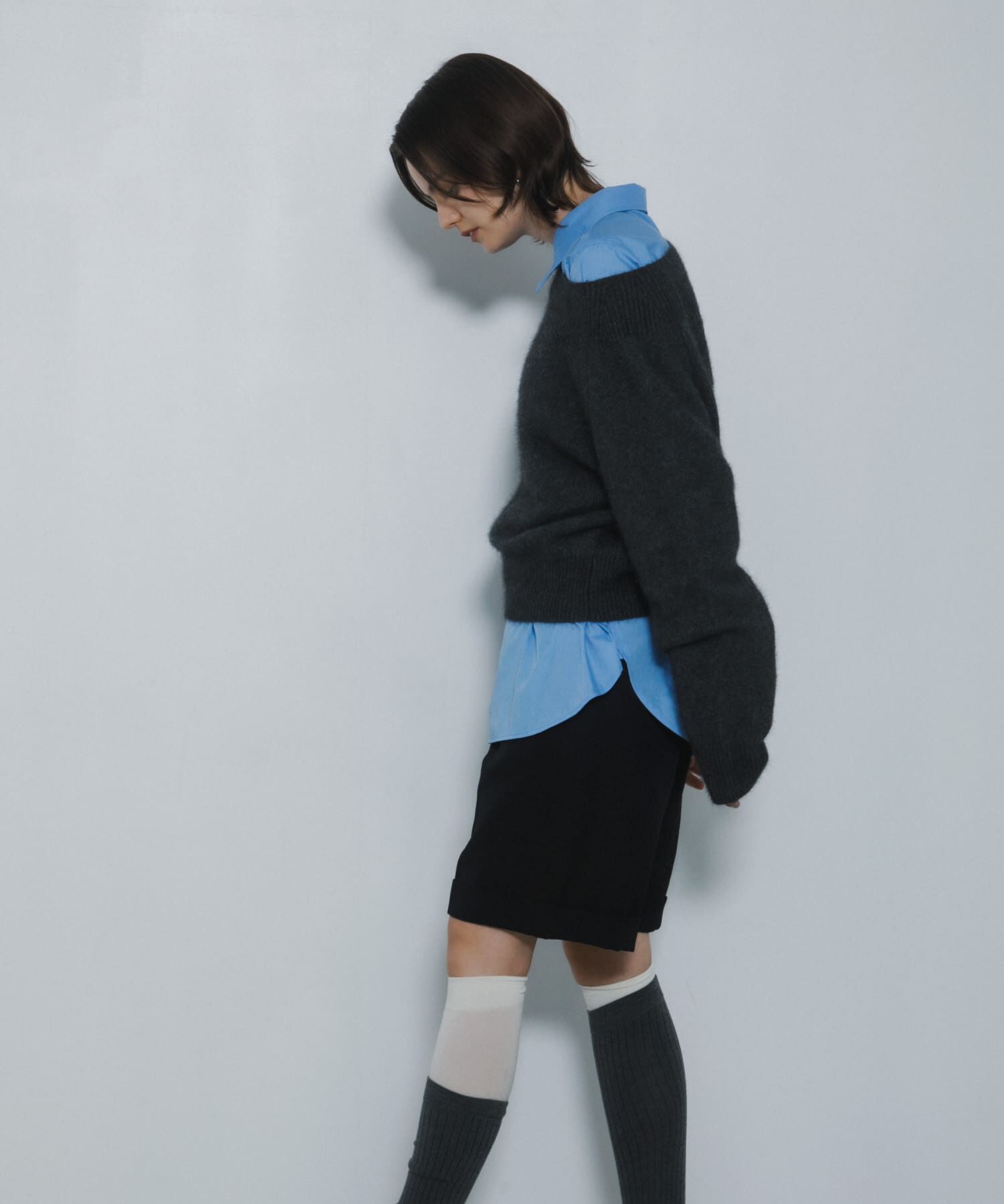SENSE OF PLACE by URBAN RESEARCH「ボートネックヘアリーニット」|ニット・セーター|