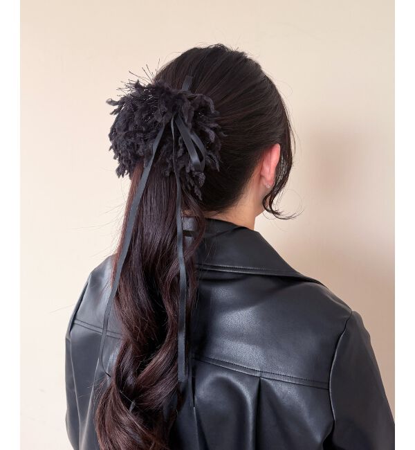  「ふわふわシュシュ」|ヘアゴム・シュシュ|