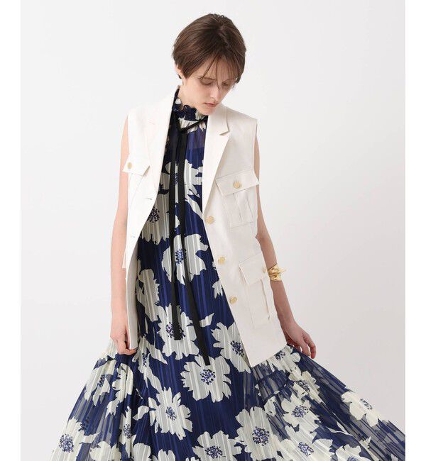 allureville「WEB 一部店舗展開 シアーヨウリュウワンピース」|ワンピース|