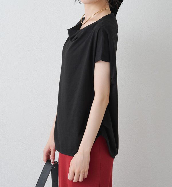  「【セットフェア/アイテム②】ライトドライ天竺ボートネックT」|Tシャツ・カットソー|