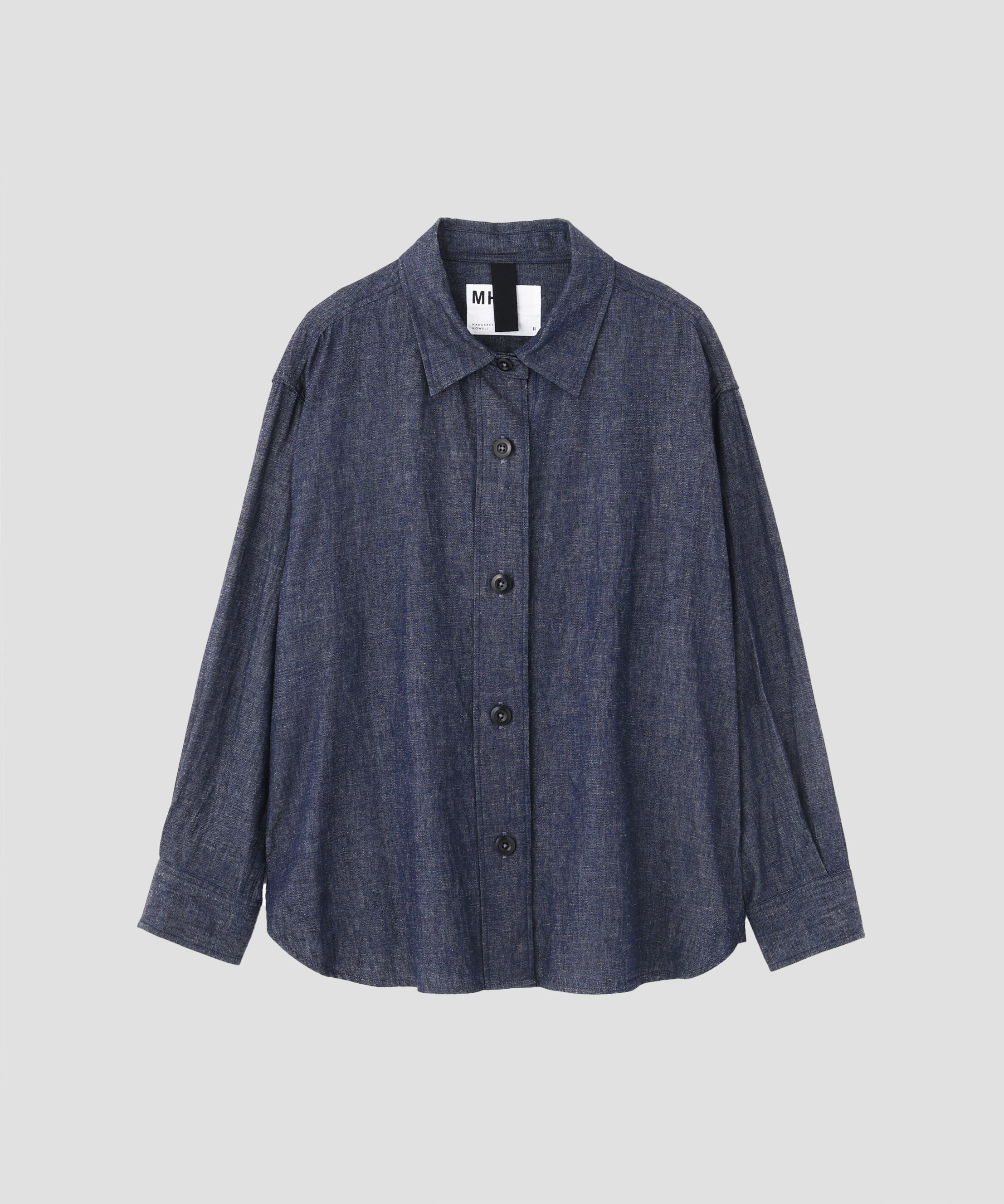 MHL.「COTTON LINEN DENIM SHIRT」|シャツ・ブラウス|
