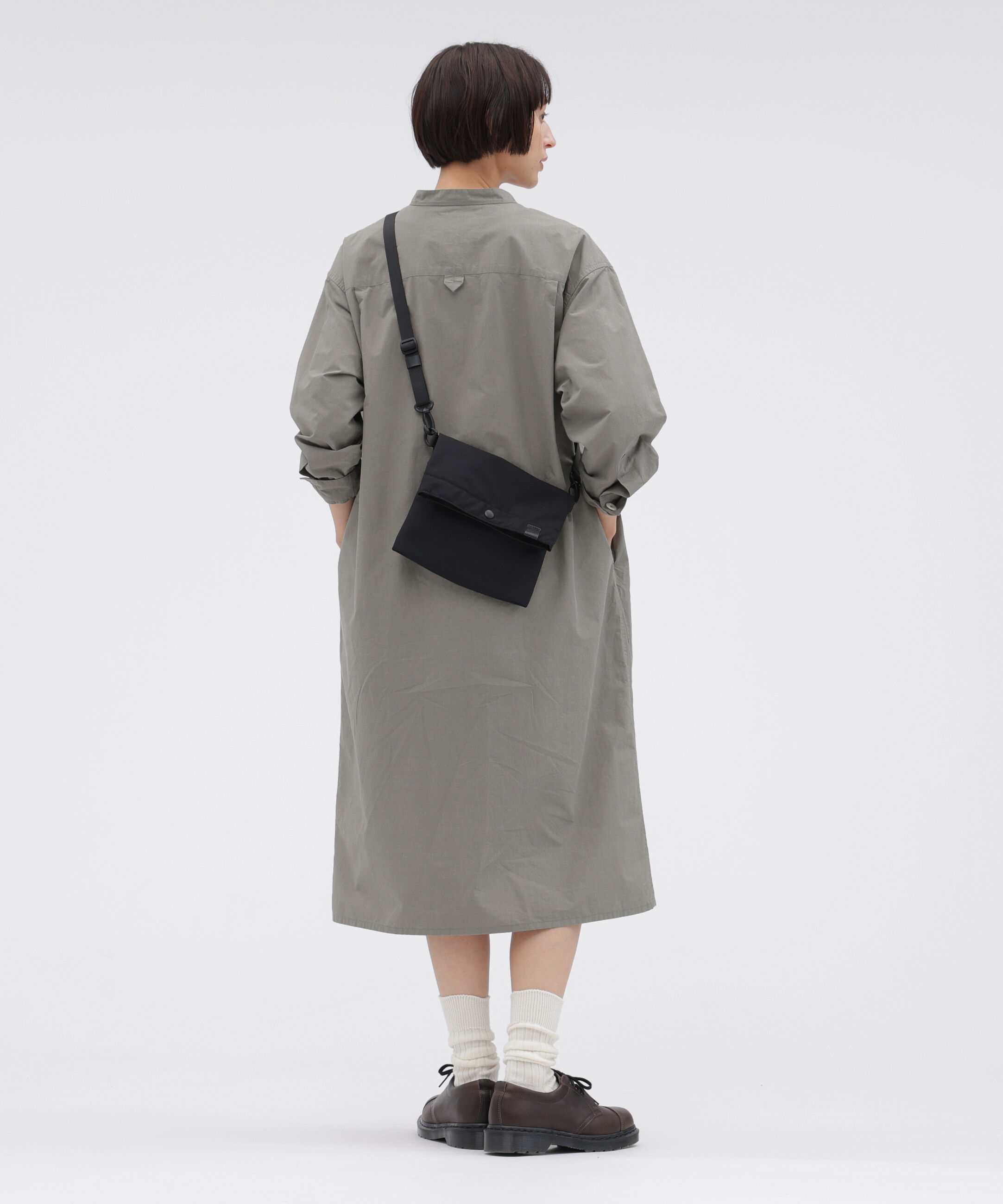 MHL.「END ON END WEAVE COTTON DRESS」|ワンピース|