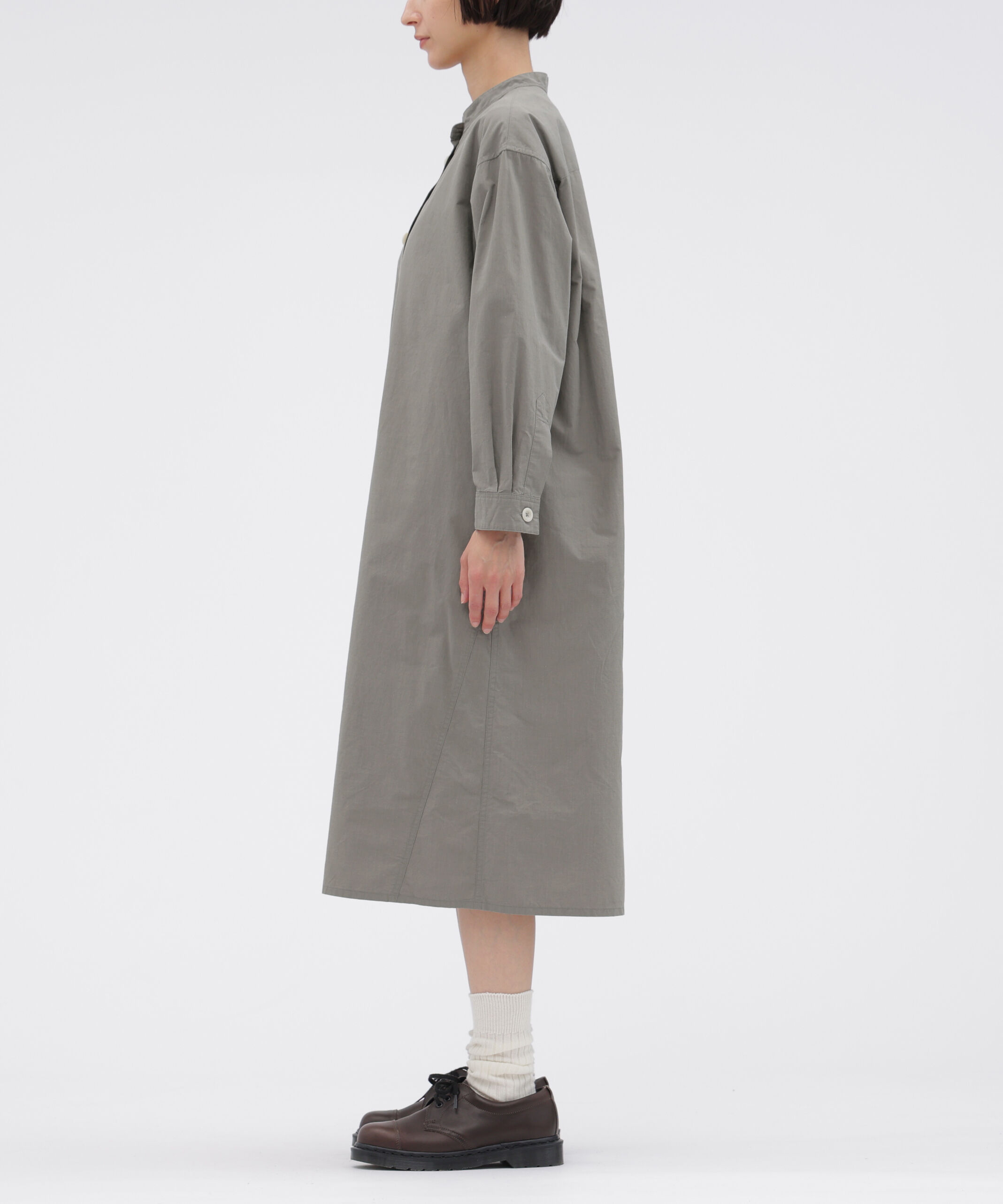 MHL.「END ON END WEAVE COTTON DRESS」|ワンピース|