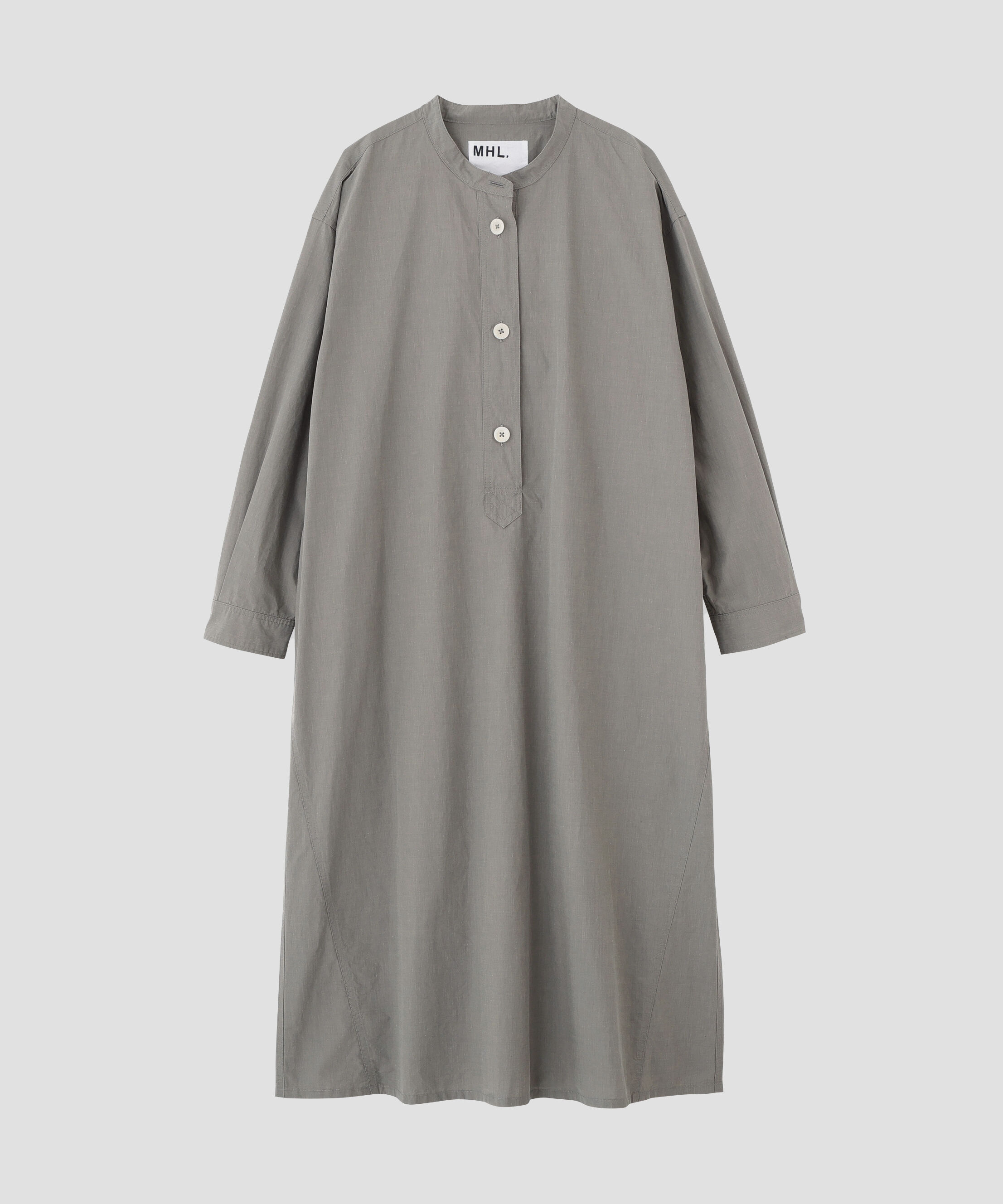MHL.「END ON END WEAVE COTTON DRESS」|ワンピース|