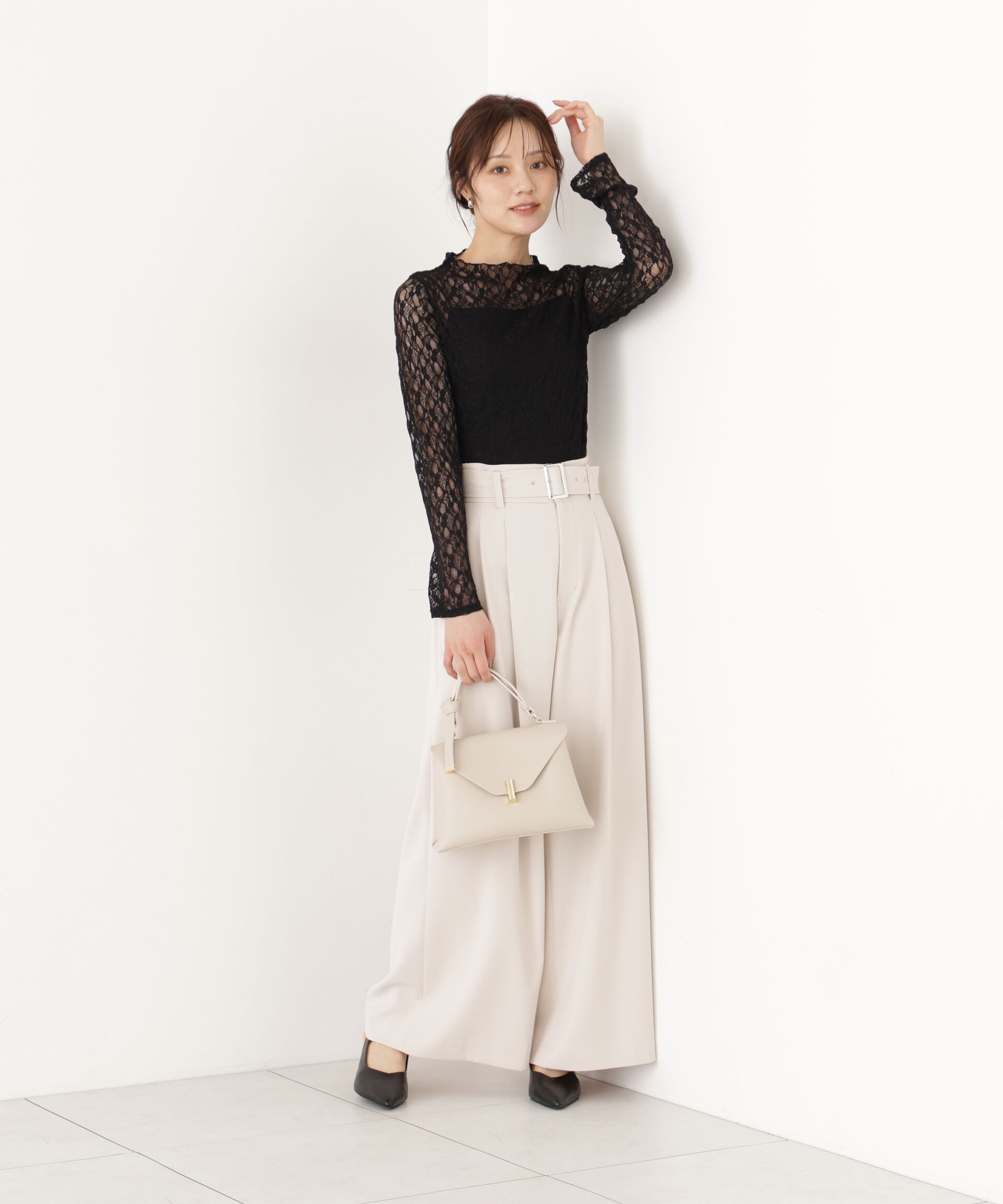 PROPORTION BODY DRESSING「カットレーストップス」|Tシャツ・カットソー|