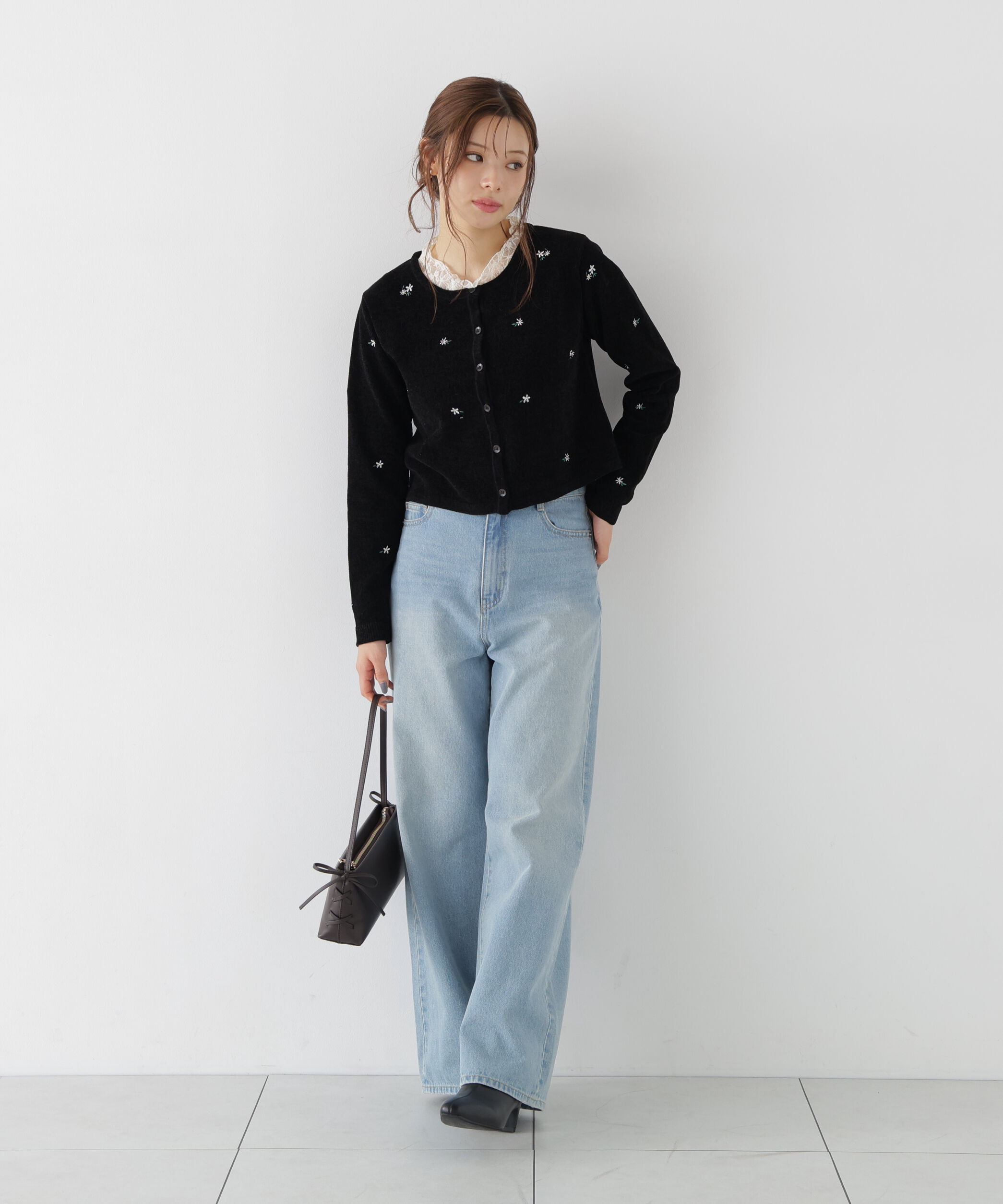 PROPORTION BODY DRESSING「カットレーストップス」|Tシャツ・カットソー|