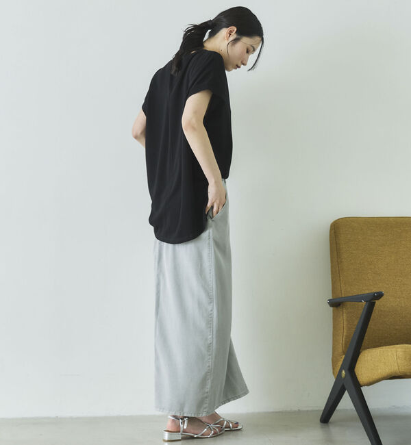 Doux archives「【１秒コーデ】ＮＥＷ多機能フレンチスリーブカットソー」|Tシャツ・カットソー|