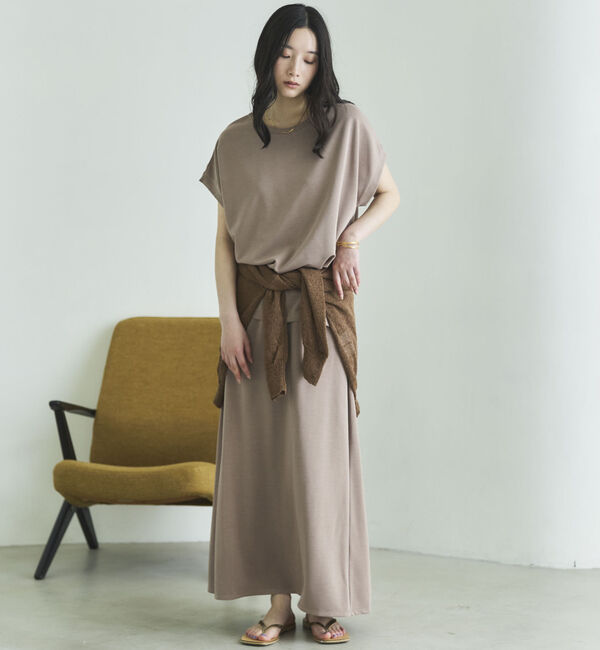 Doux archives「【１秒コーデ】ＮＥＷ多機能フレンチスリーブカットソー」|Tシャツ・カットソー|