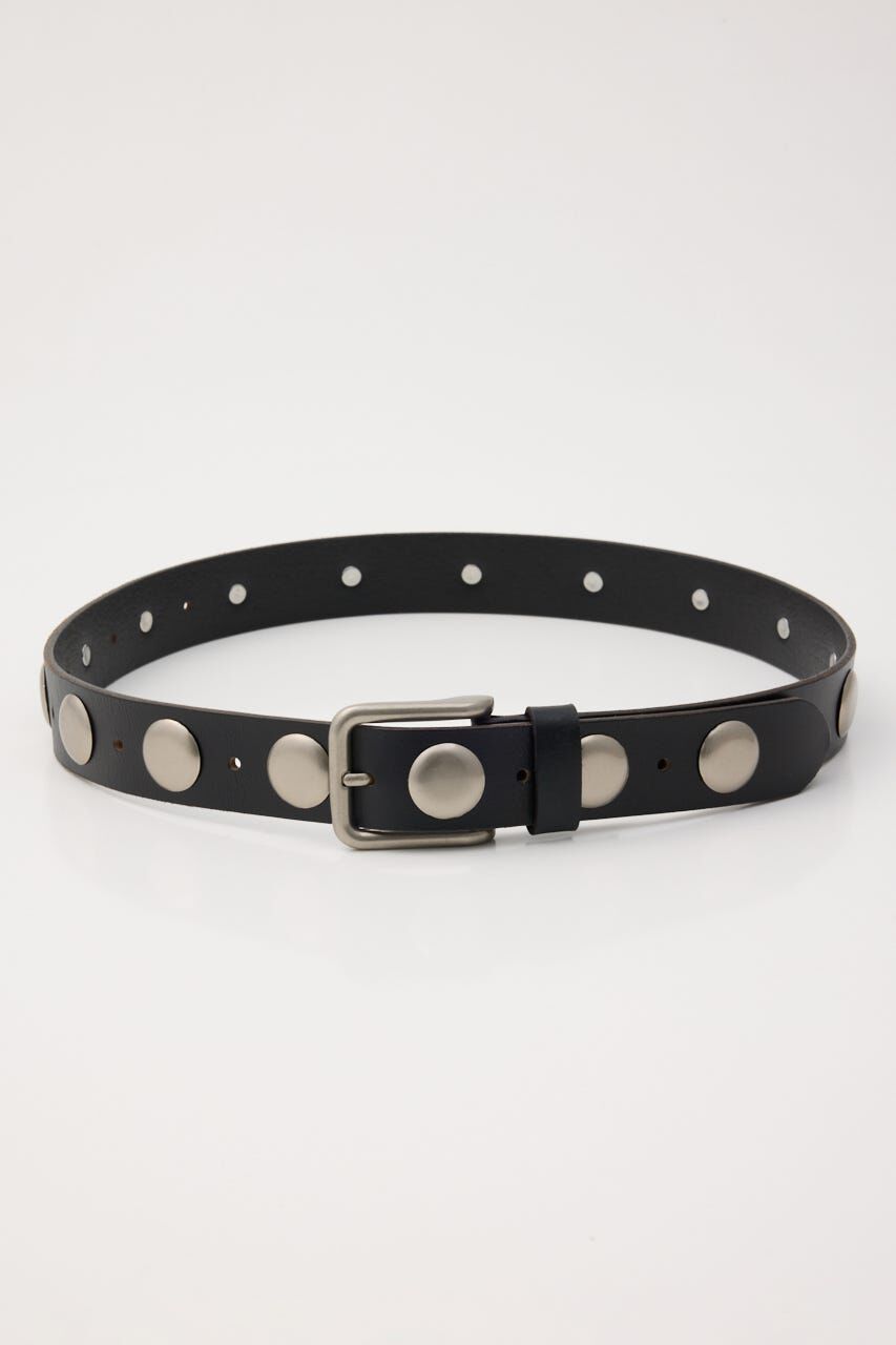 MOUSSY「STUDS LEATHER ベルト」|ベルト|