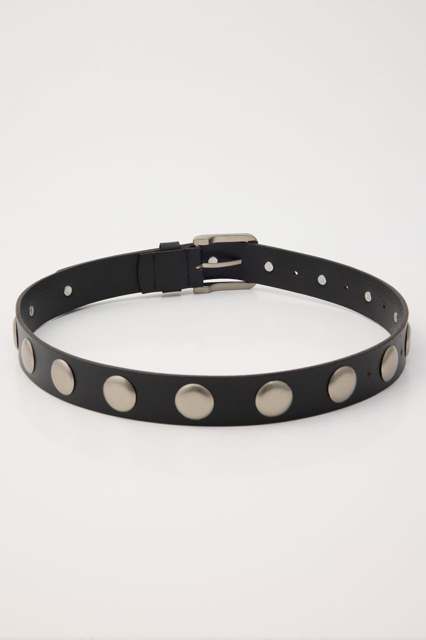 MOUSSY「STUDS LEATHER ベルト」|ベルト|