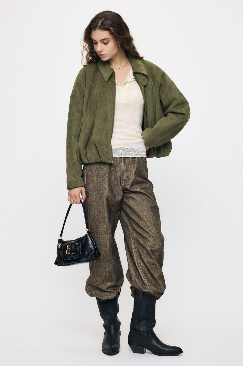 MOUSSY「ES HENRY NECK レーストップス」|Tシャツ・カットソー|
