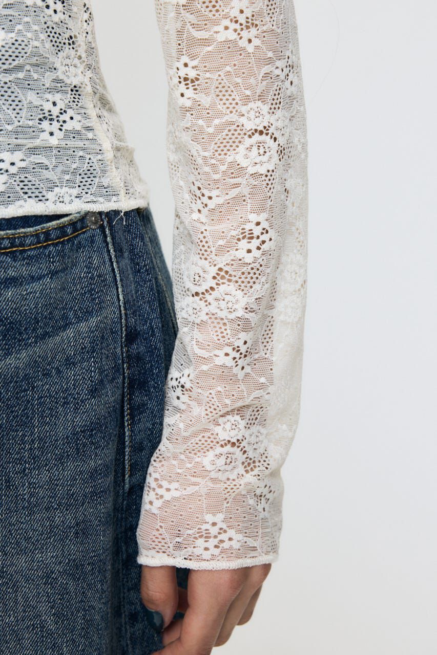 MOUSSY「ES HENRY NECK レーストップス」|Tシャツ・カットソー|
