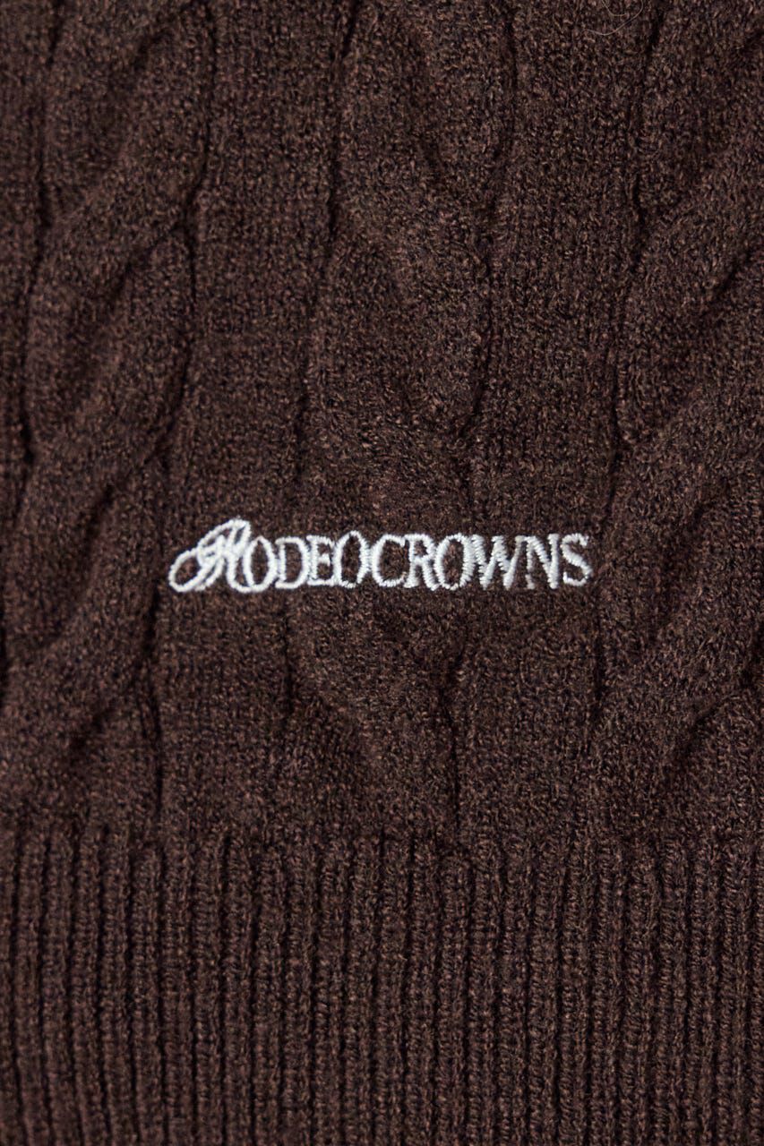 RODEO CROWNS「MINI ケーブルニット」|ニット・セーター|
