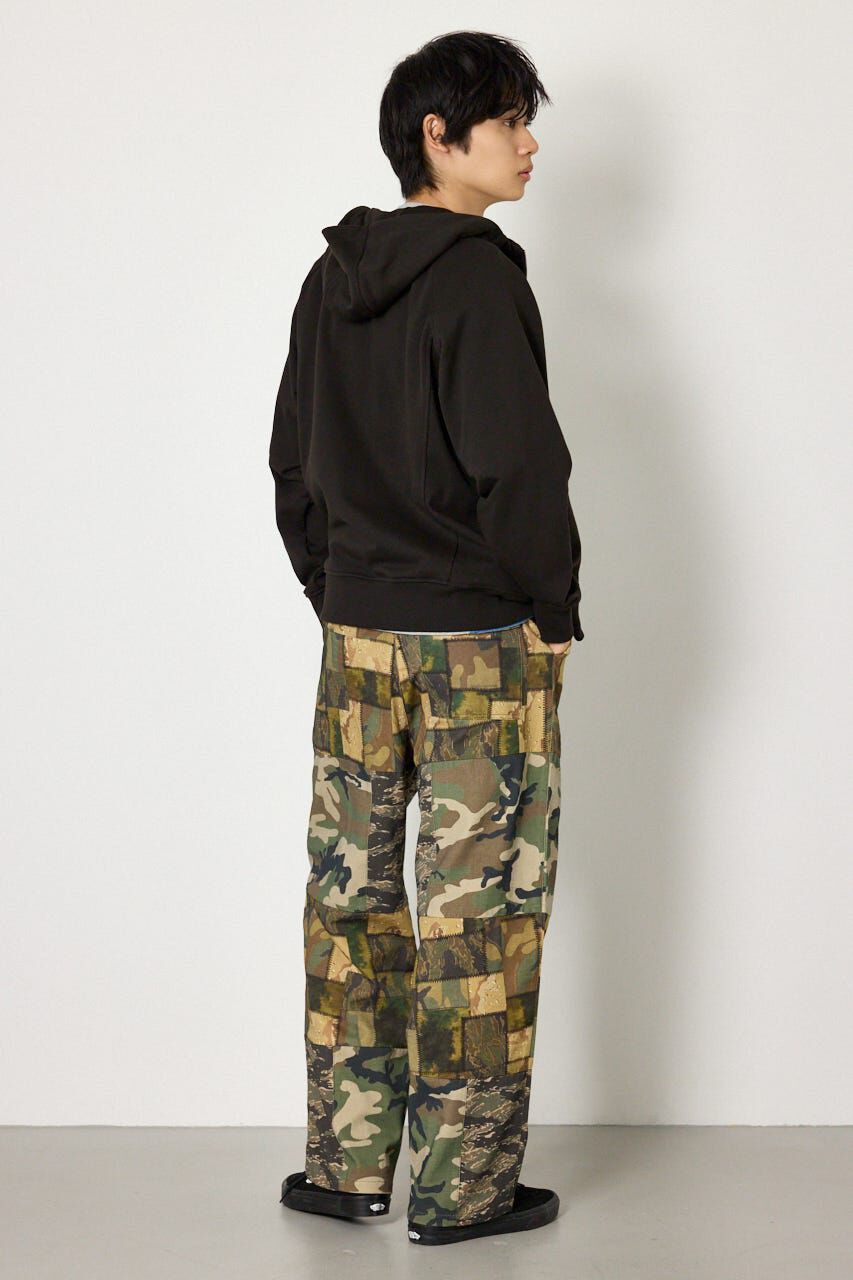 RODEO CROWNS「(UNISEX)SHARE スタンドネックジップパーカー」|パーカー|