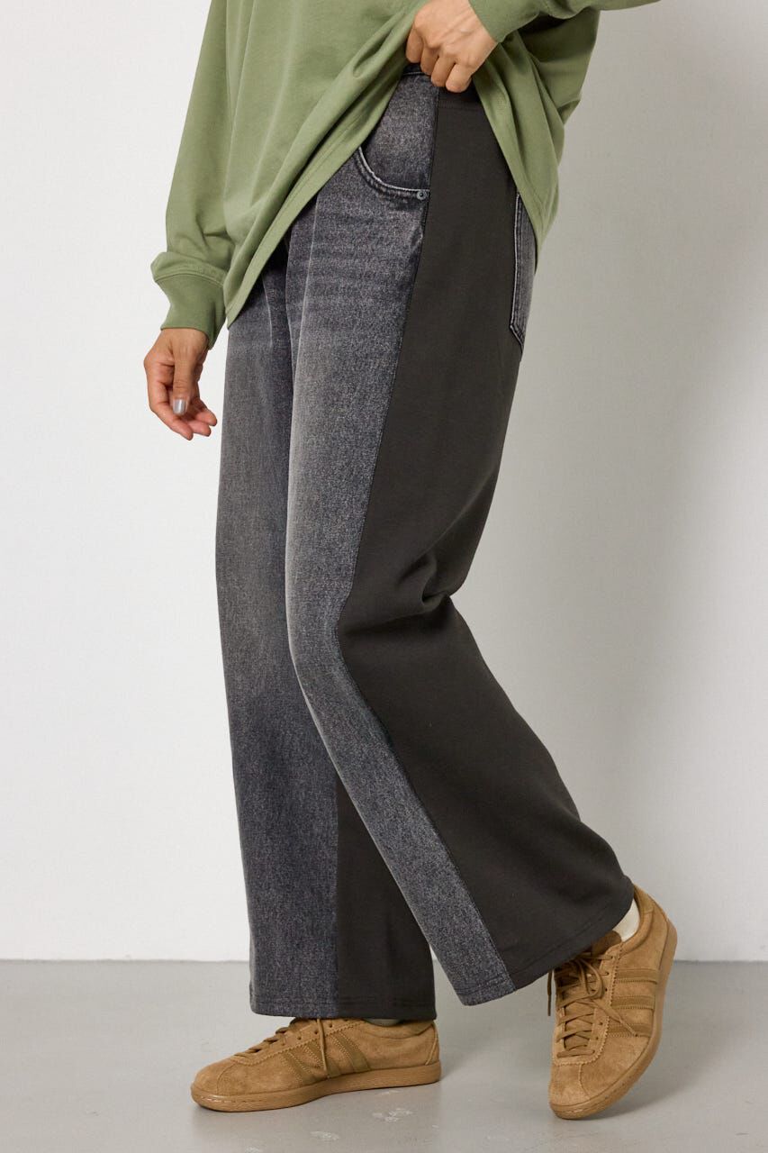 RODEO CROWNS「DENIM COMBO PANTS」|デニム|