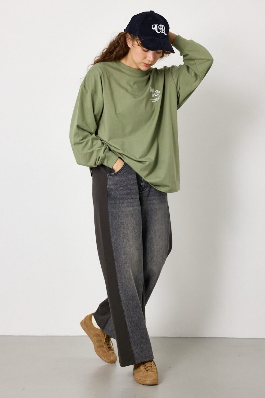 RODEO CROWNS「DENIM COMBO PANTS」|デニム|