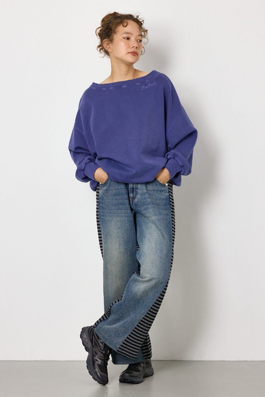RODEO CROWNS「DENIM COMBO PANTS」|デニム|