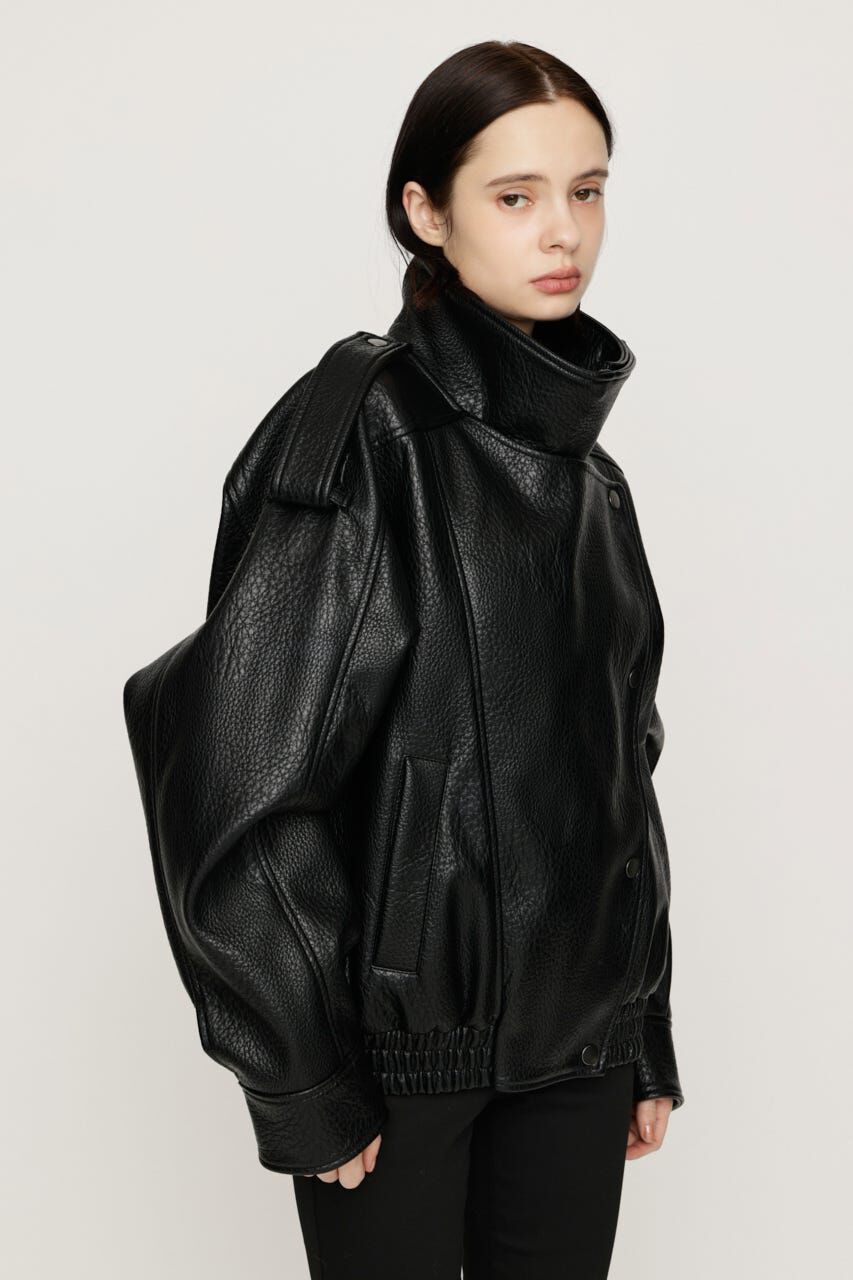 SLY「STAND COLLAR ZIP ブルゾン」|ブルゾン・スタジャン|