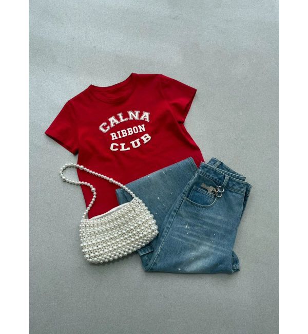 CALNAMUR「キーチャームデニムパンツ」|デニム|