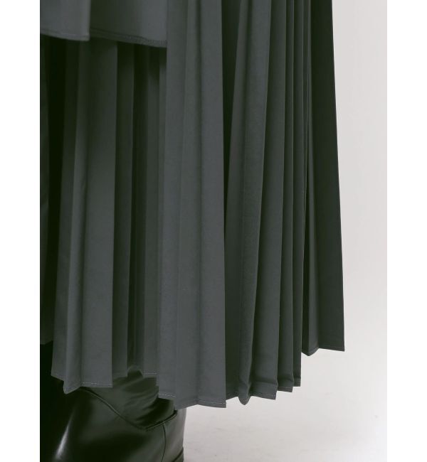 ELENDEEK「ASYMMETRY PLEATS SK」|スカート|