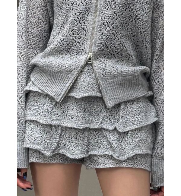 EMODA「ティアードニットスカート」|スカート|