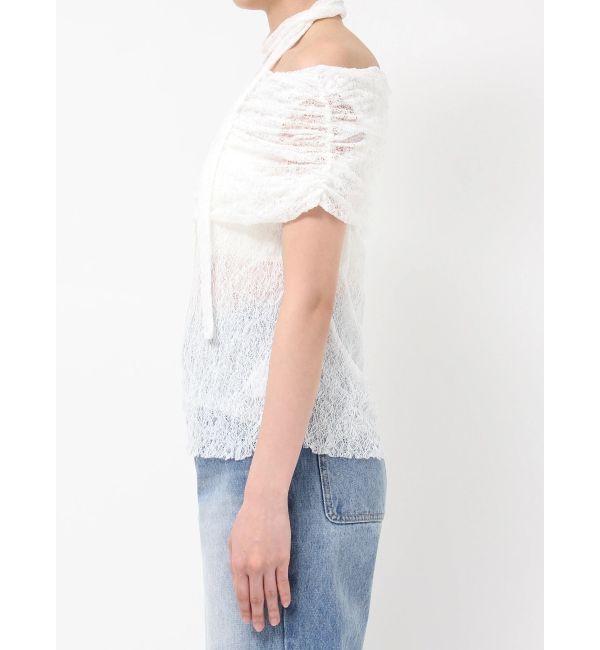 LAGUNAMOON「レースオフショルトップス」|Tシャツ・カットソー|