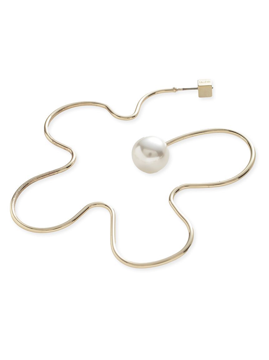 SNIDEL「フラワーバリエピアス」|ピアス|