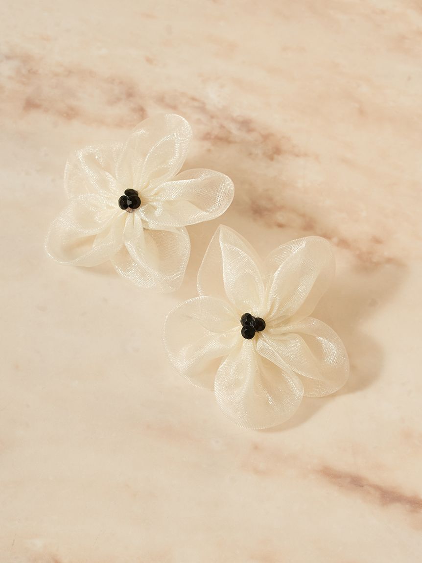 SNIDEL「フラワーバリエピアス」|ピアス|B