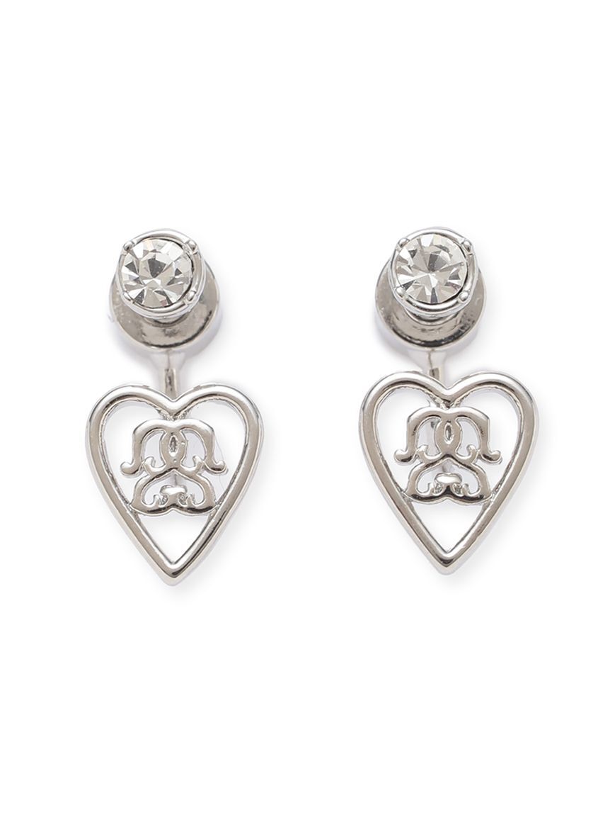SNIDEL「ハートキャッチストーンピアス」|ピアス|
