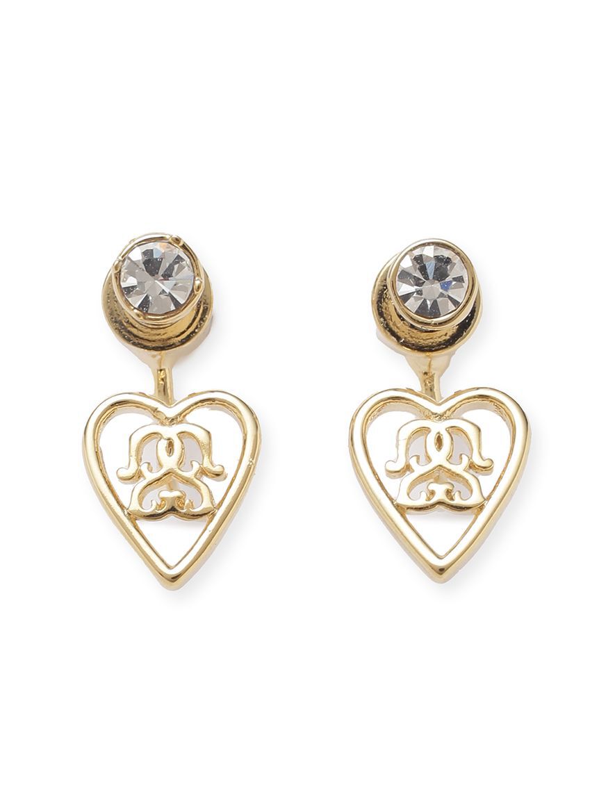 SNIDEL「ハートキャッチストーンピアス」|ピアス|