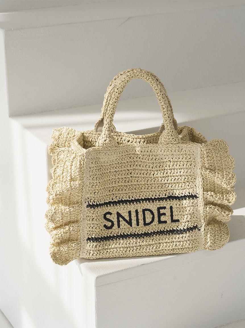 SNIDEL「ブレーズフリルロゴショルダーバッグ」|ショルダー・メッセンジャー|