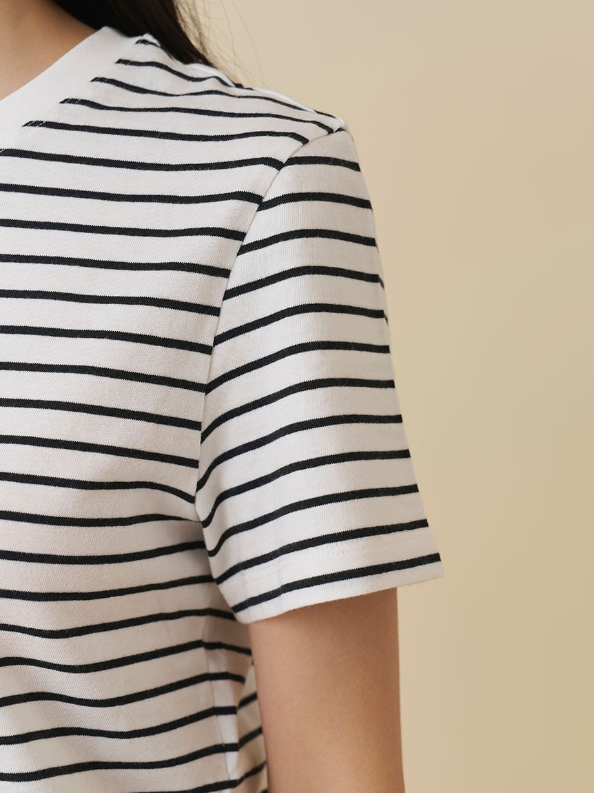 SNIDEL「【Chacott】コラボレーストリムTシャツ」|Tシャツ・カットソー|