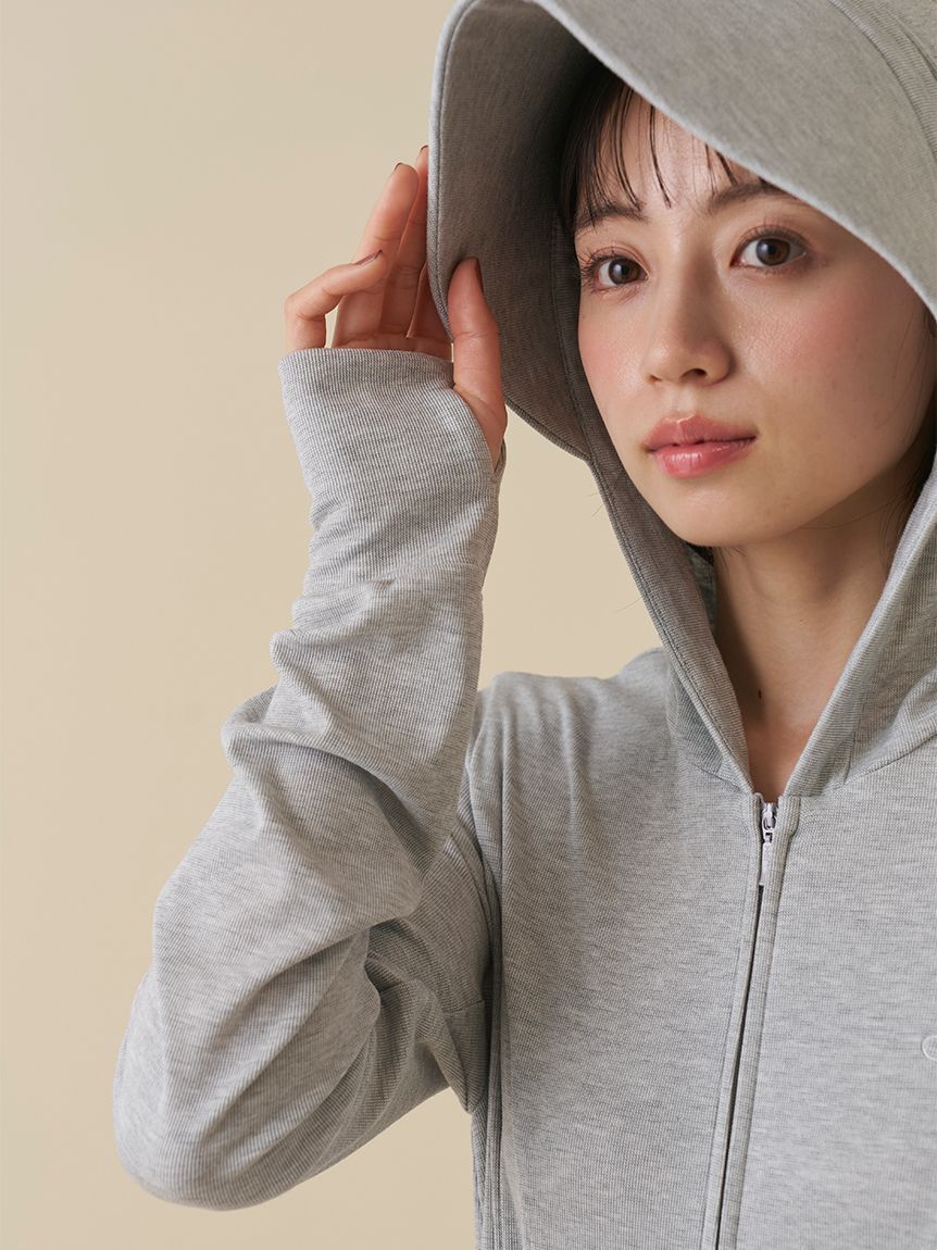 SNIDEL「【UVカット】フーディーワンピース」|ワンピース|