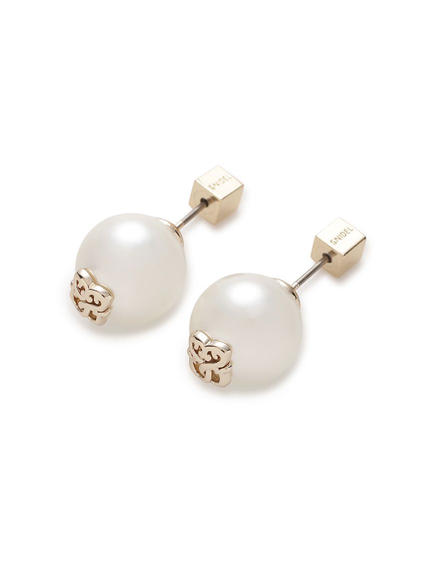 SNIDEL「パールバリエピアス」|ピアス|