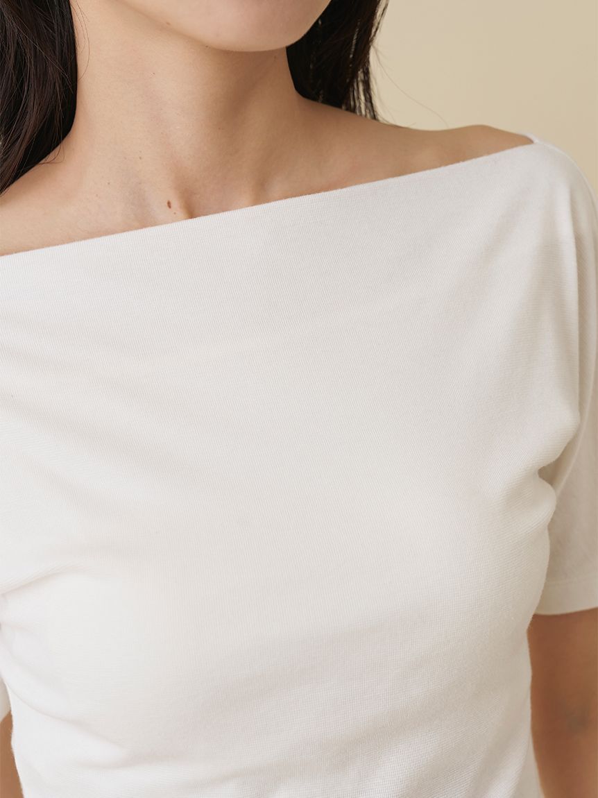 SNIDEL「バックオープンTシャツ」|Tシャツ・カットソー|