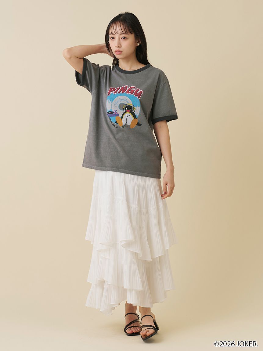 SNIDEL「【PINGU(TM)】バリエリンガーTシャツ」|Tシャツ・カットソー|