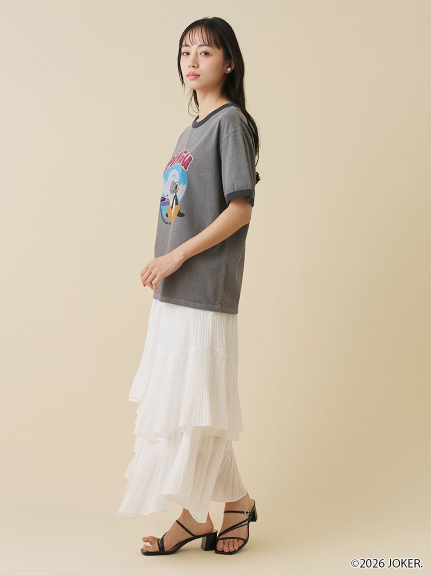 SNIDEL「【PINGU(TM)】バリエリンガーTシャツ」|Tシャツ・カットソー|