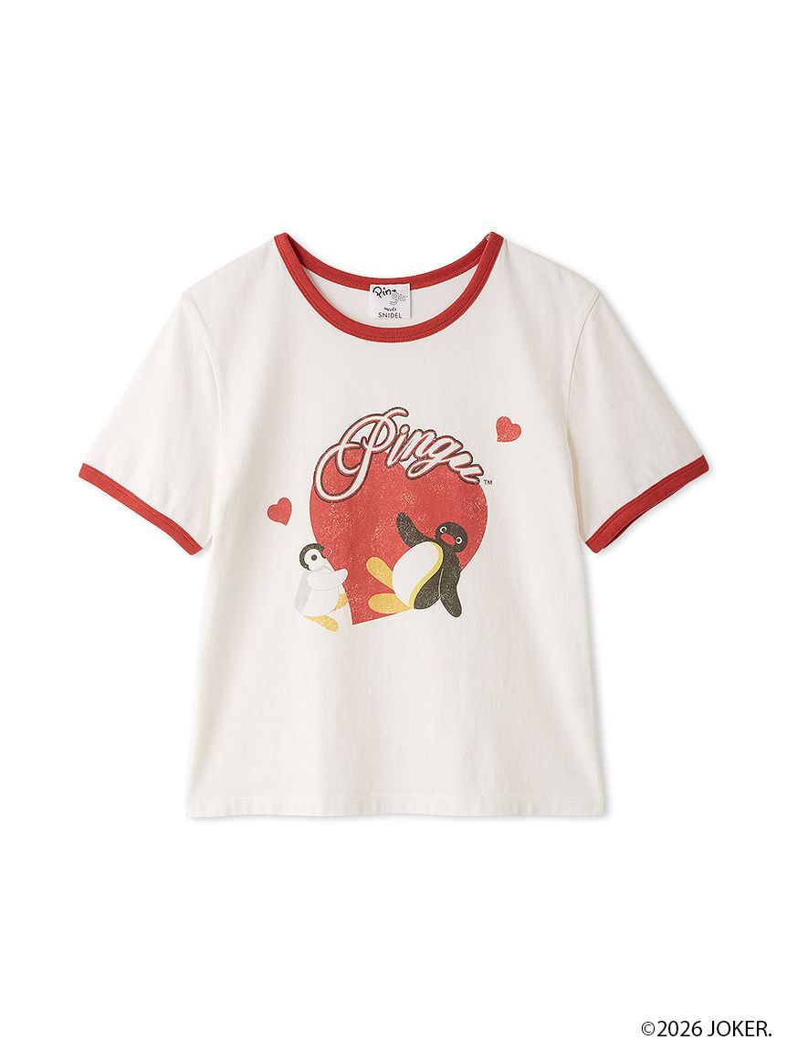 SNIDEL「【PINGU(TM)】バリエリンガーTシャツ」|Tシャツ・カットソー|